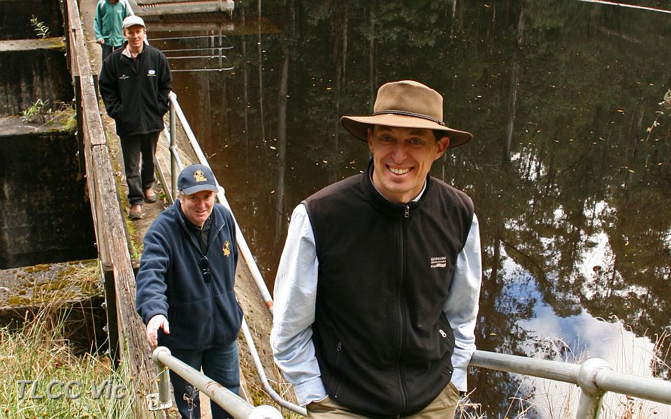 12-Ian enjoys the views at Royston Dam.JPG